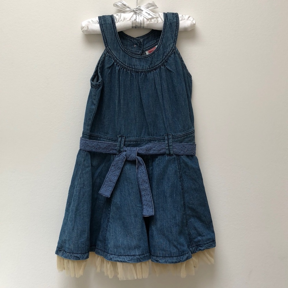 Toddler Girl’s Jean Dress